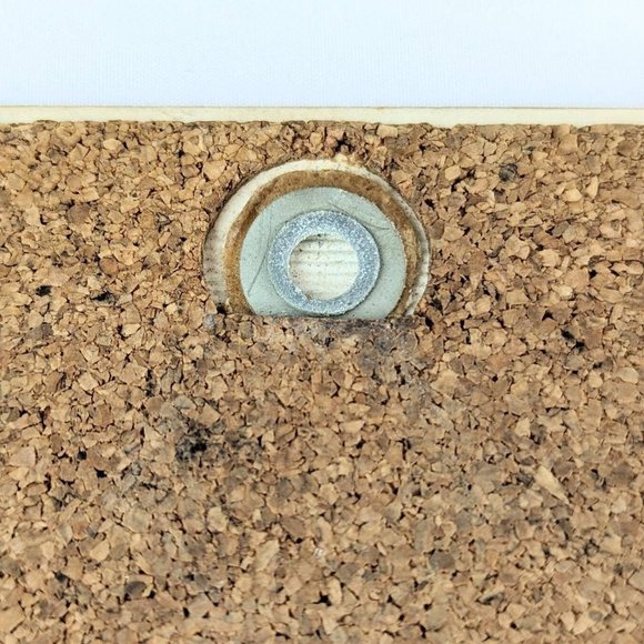 Black and White Ceramic Trivet 6x6 Kitchen Hotplate Tile Square Cork Backing - Picture 7 of 10